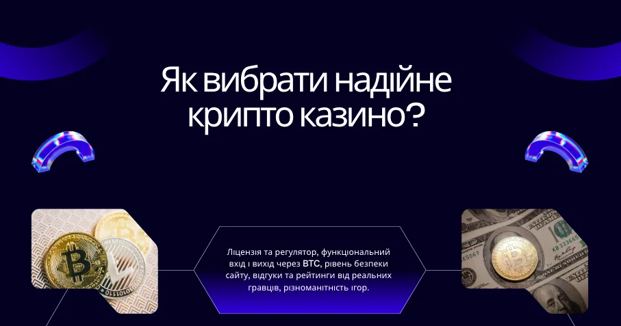 як вибрати крипто казино
